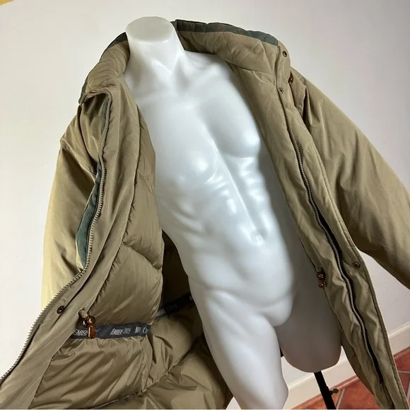 Members Only Down and Feather Hooded Field Jacket